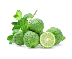 a group of green limes